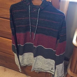 Ocean current men’s long sleeve hoodie